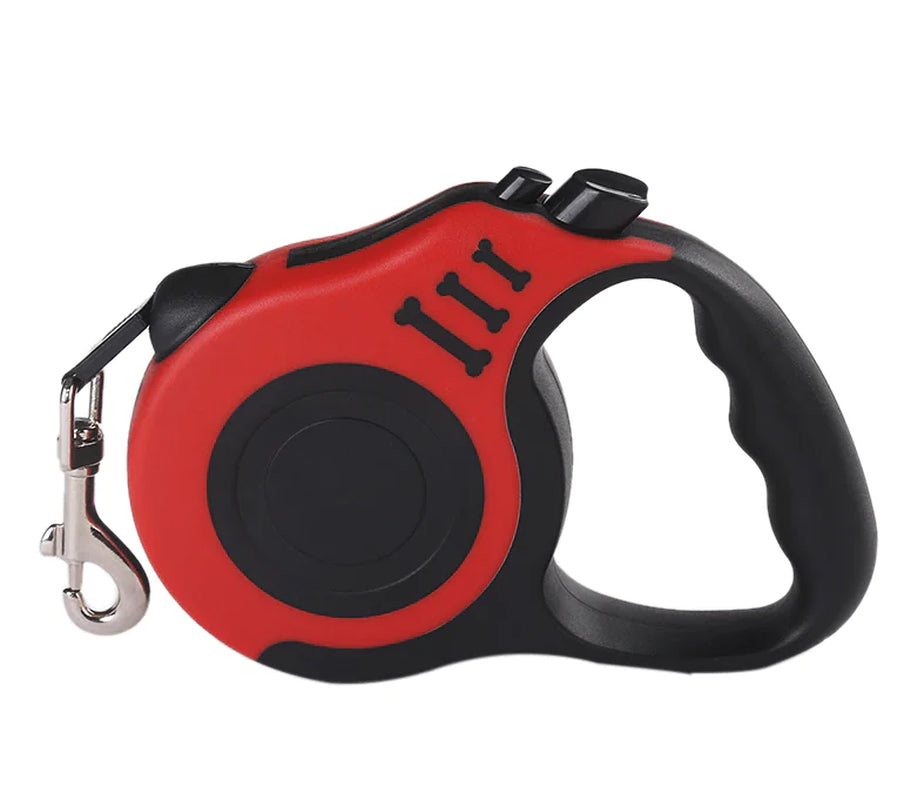 16.5FT Automatic Retractable Dog Leash with Pet Collar - Hands-Free Walking Lead - Free Shipping in the US